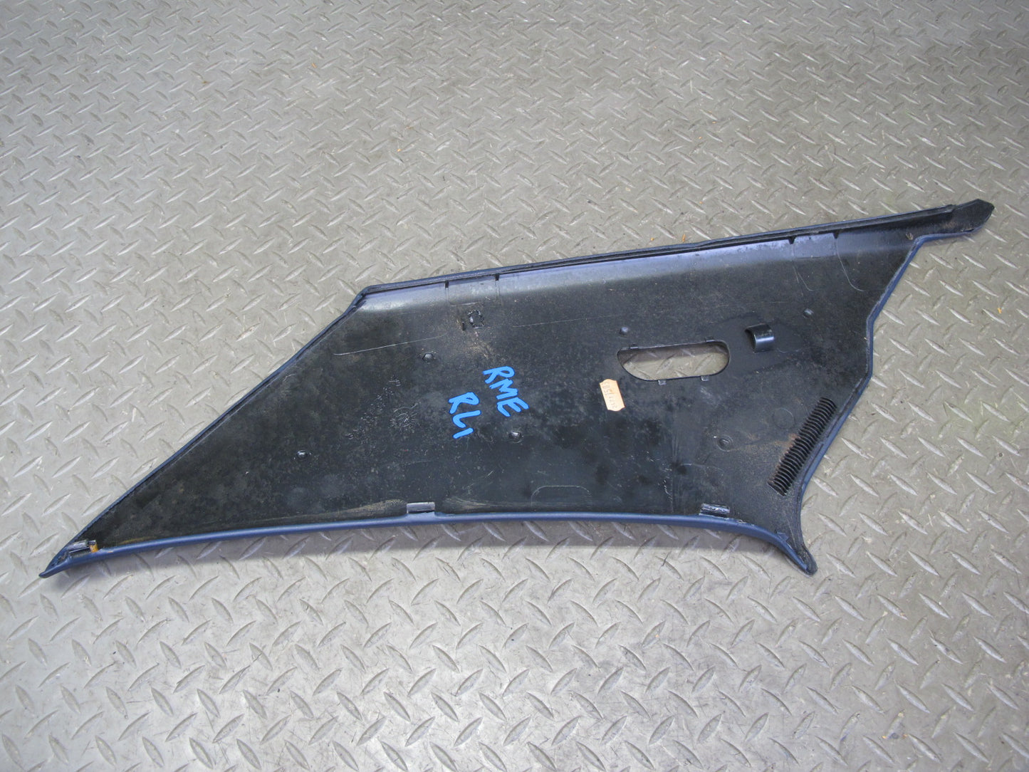 82-85 Mercedes W123 300D Rear Left & Right Interior C Pillar Trim Panel Set OEM