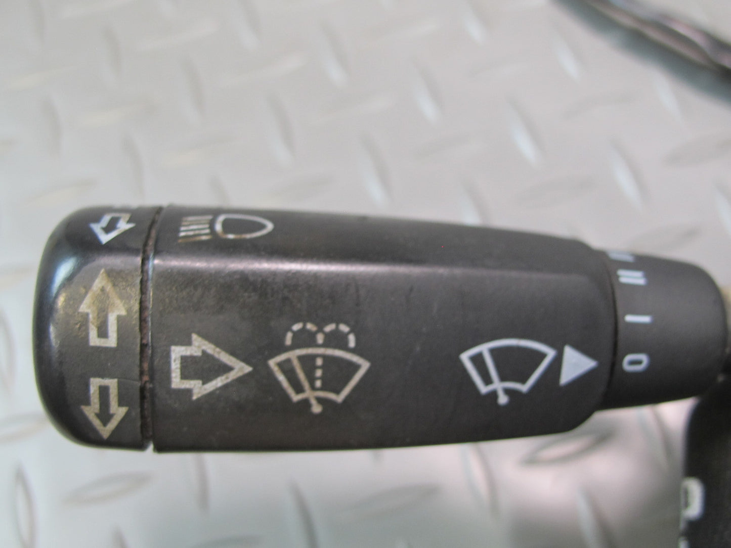 82-85 Mercedes W123 300D Set of 2 Steering Wiper & Cruise Control Switch OEM