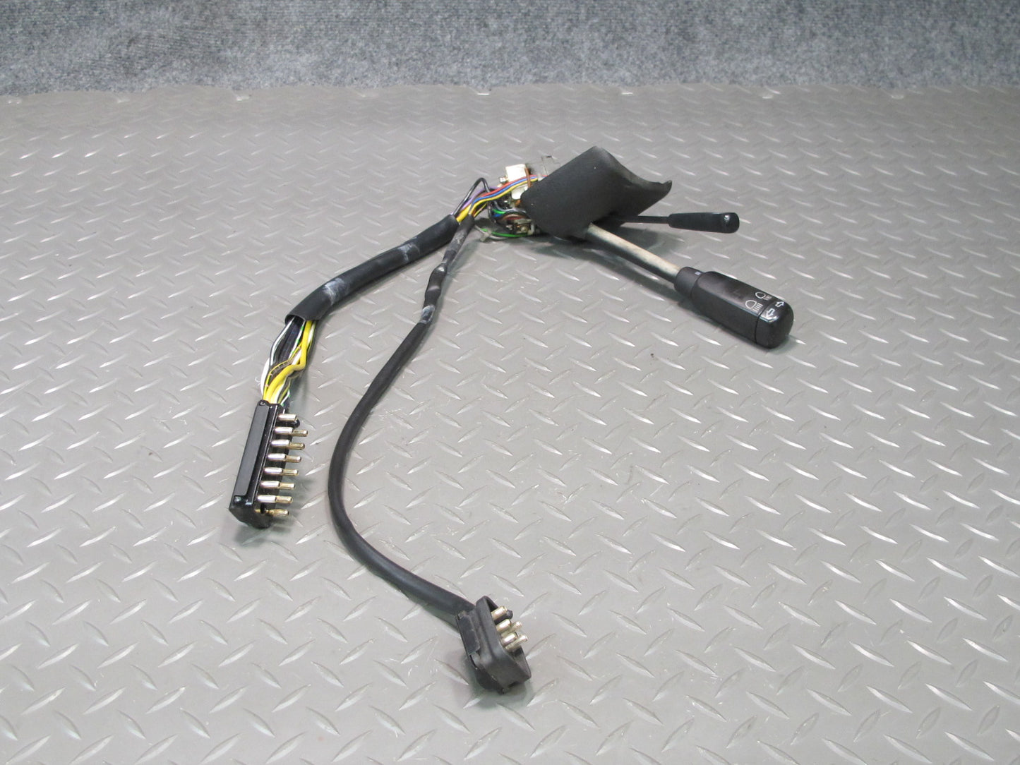 82-85 Mercedes W123 300D Set of 2 Steering Wiper & Cruise Control Switch OEM