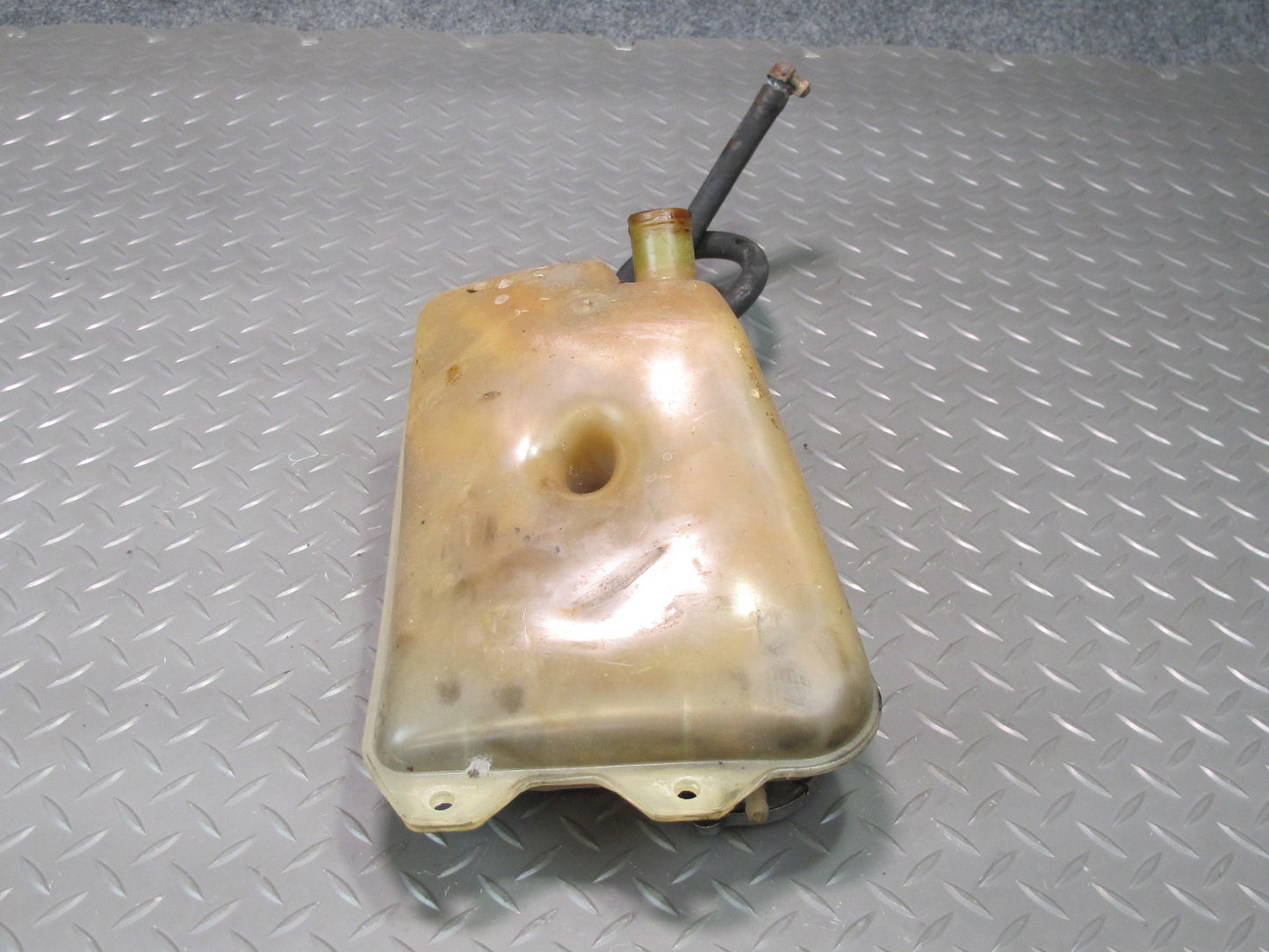 81-85 Mercedes W123 300D Engine Coolant Expansion Overflow Reservoir Tank OEM