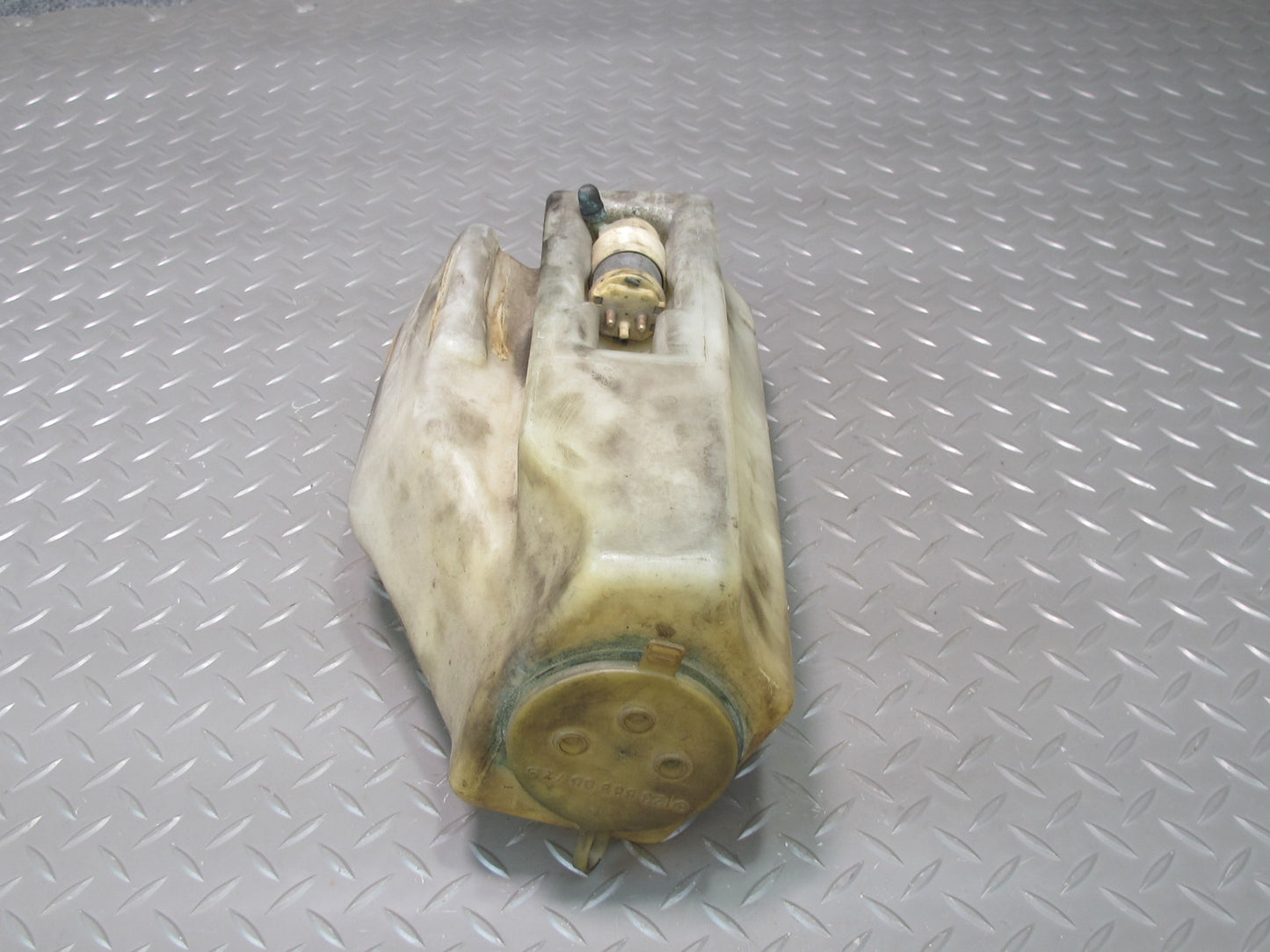 75-85 Mercedes W123 300D Windshield Washer Fluid Reservoir Tank w Pump OEM