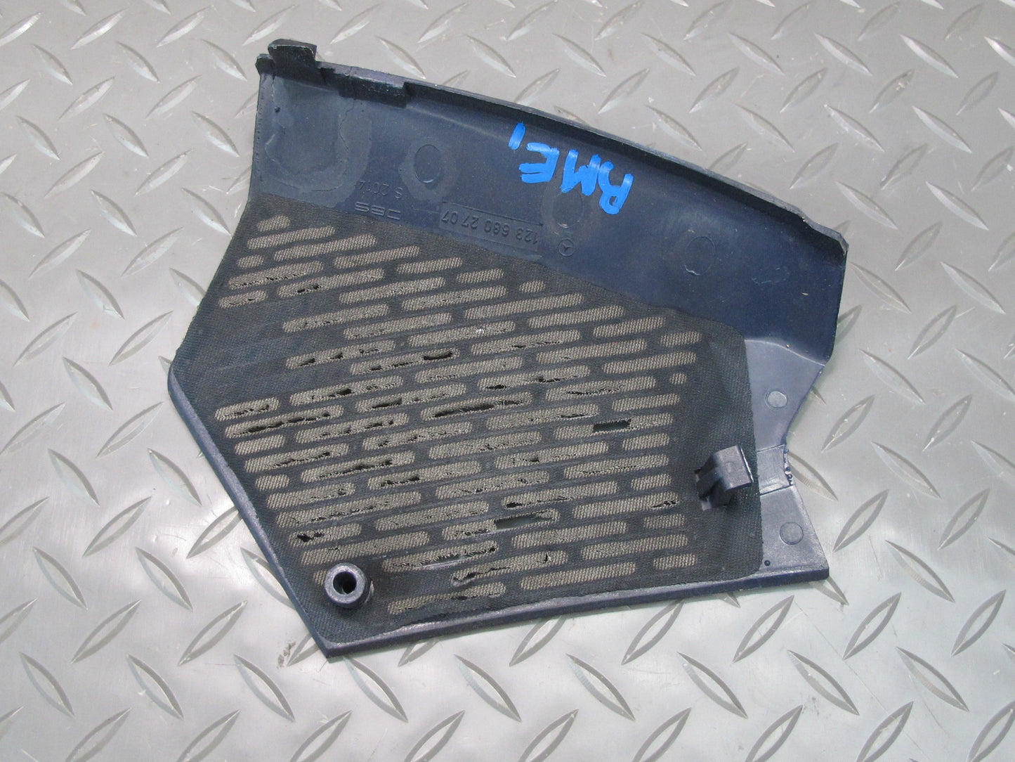 77-85 Mercedes W123 300D Dashboard Left & Right Speaker Grille Cover Set OEM