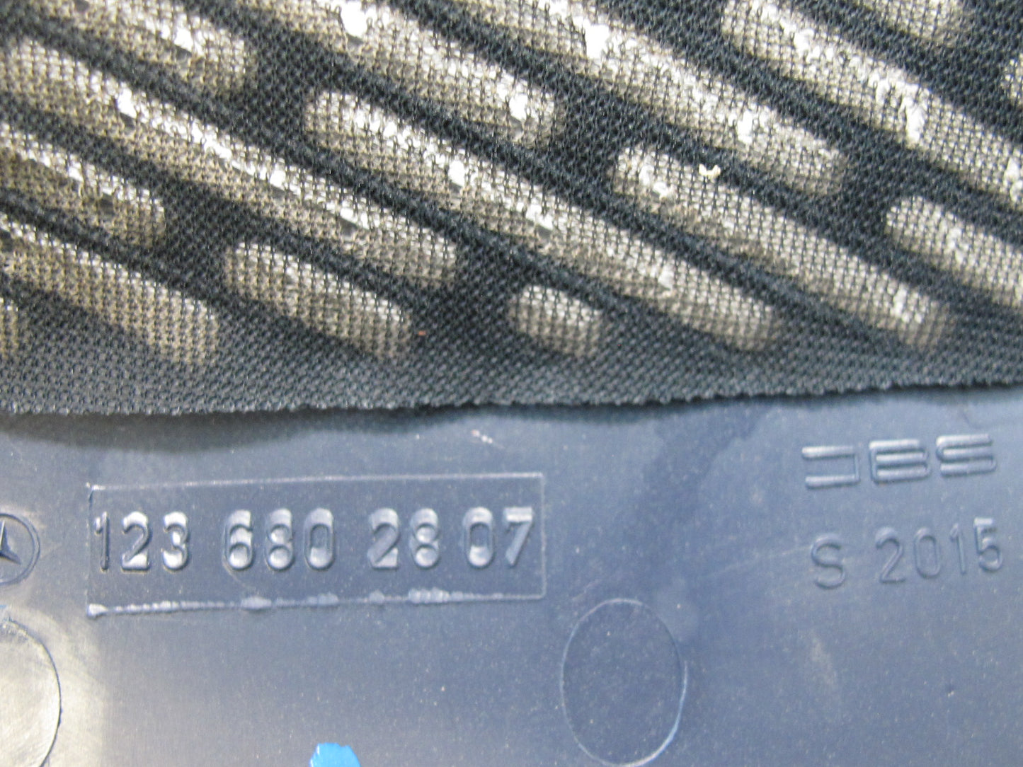 77-85 Mercedes W123 300D Dashboard Left & Right Speaker Grille Cover Set OEM