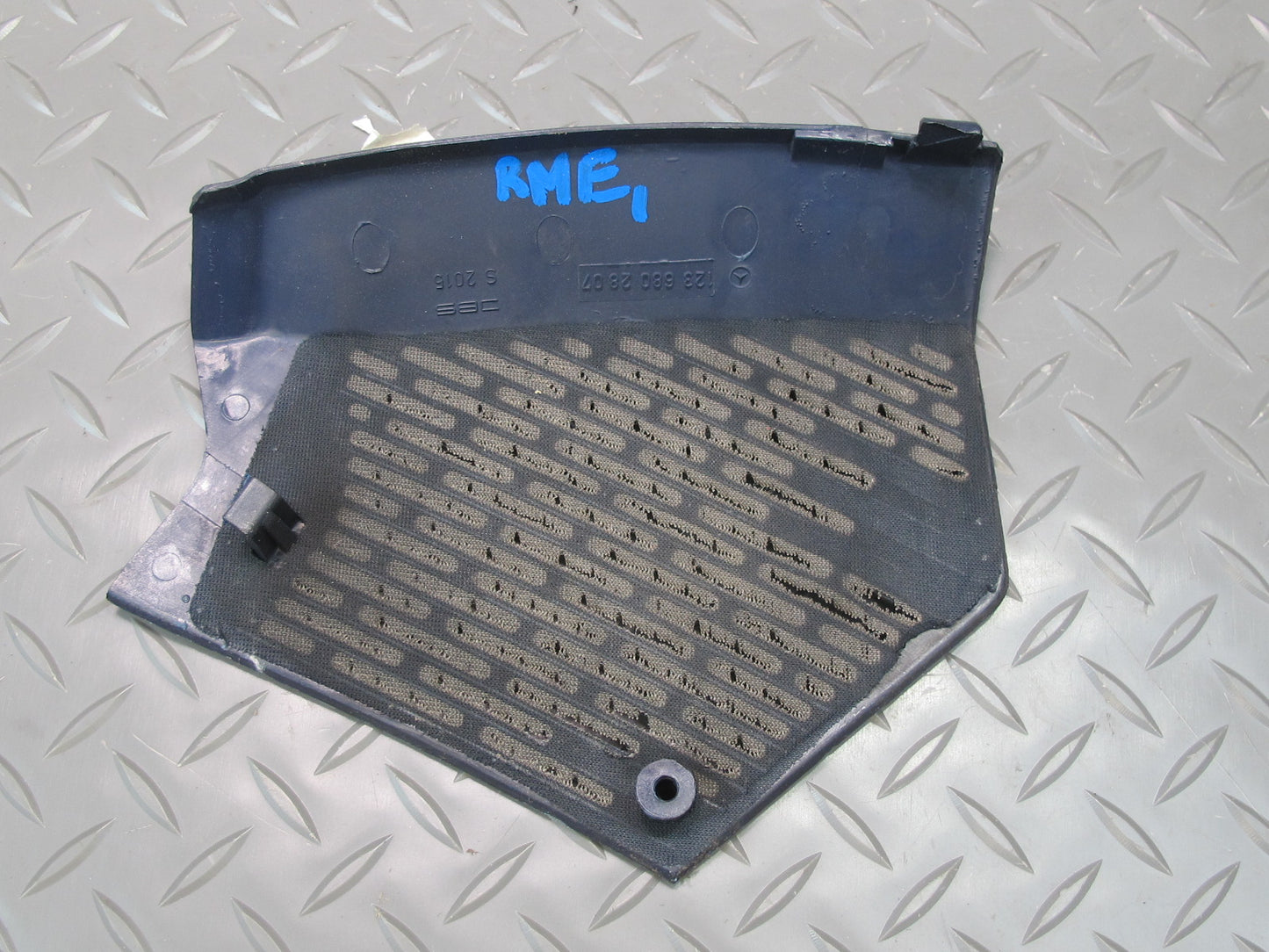 77-85 Mercedes W123 300D Dashboard Left & Right Speaker Grille Cover Set OEM