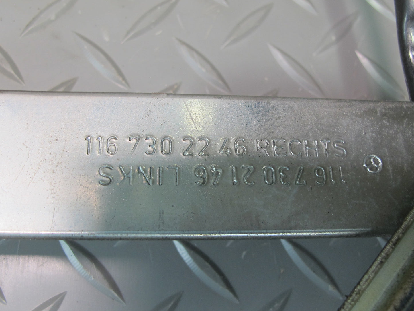 75-85 Mercedes W123 300D Sedan Rear Left Door Window Regulator w Motor OEM