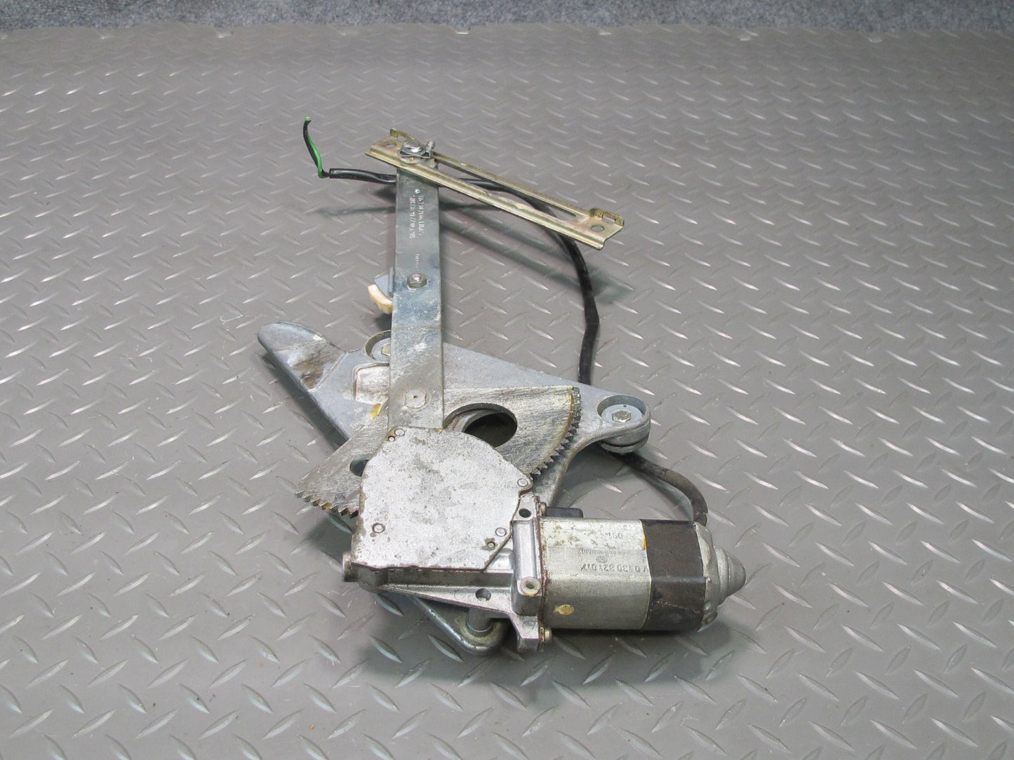 75-85 Mercedes W123 300D Sedan Rear Left Door Window Regulator w Motor OEM