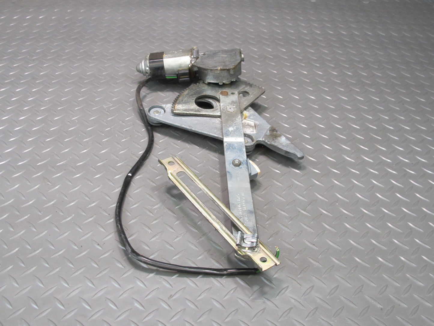 75-85 Mercedes W123 300D Sedan Rear Left Door Window Regulator w Motor OEM