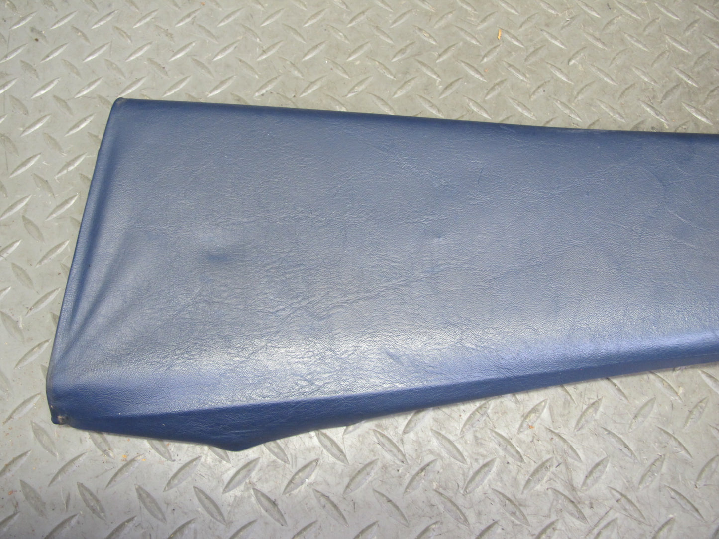 82-85 Mercedes W123 Sedan Left & Right B Pillar Upper Trim Panel Blue Set OEM