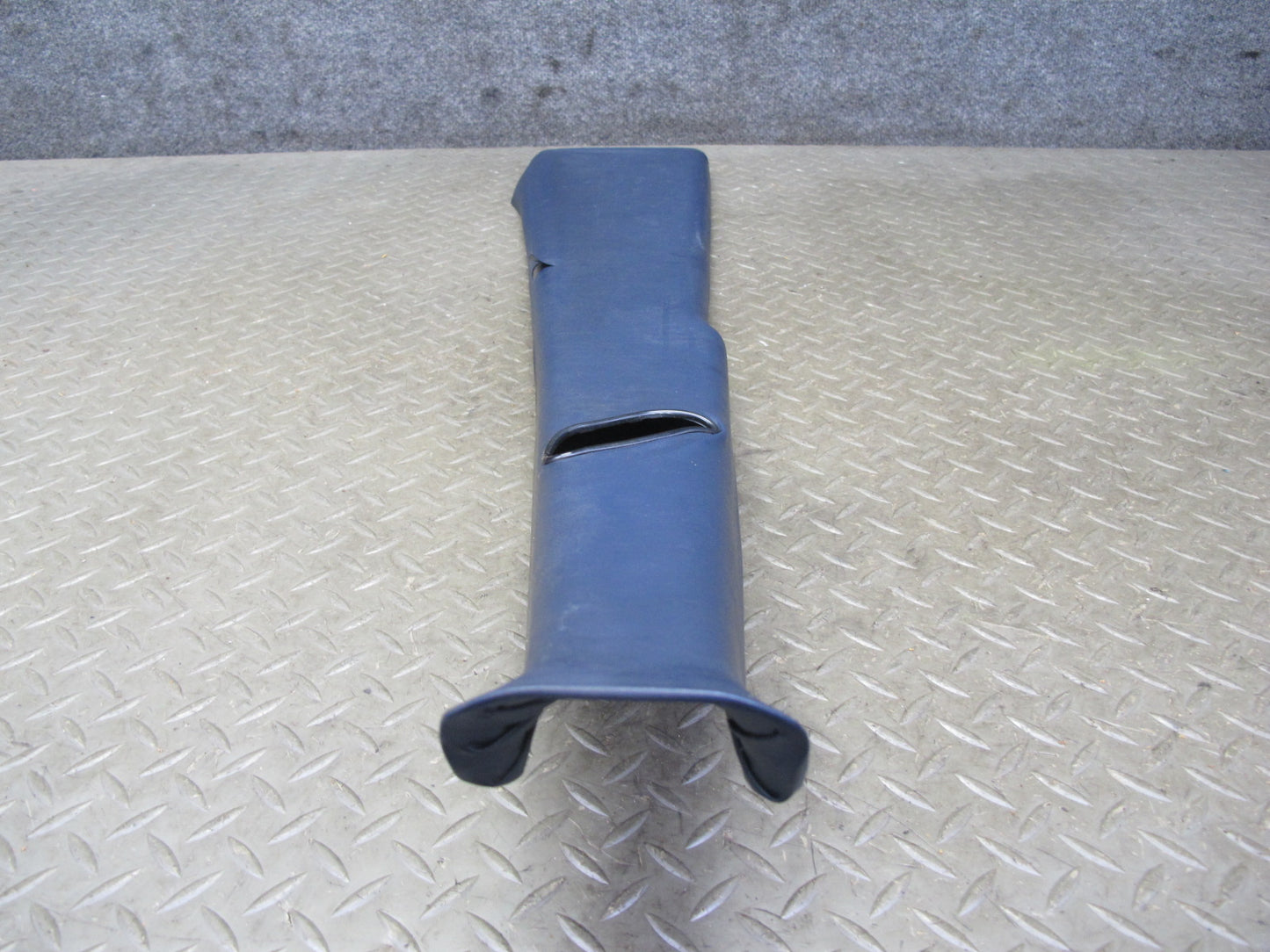 82-85 Mercedes W123 Sedan Left & Right B Pillar Upper Trim Panel Blue Set OEM