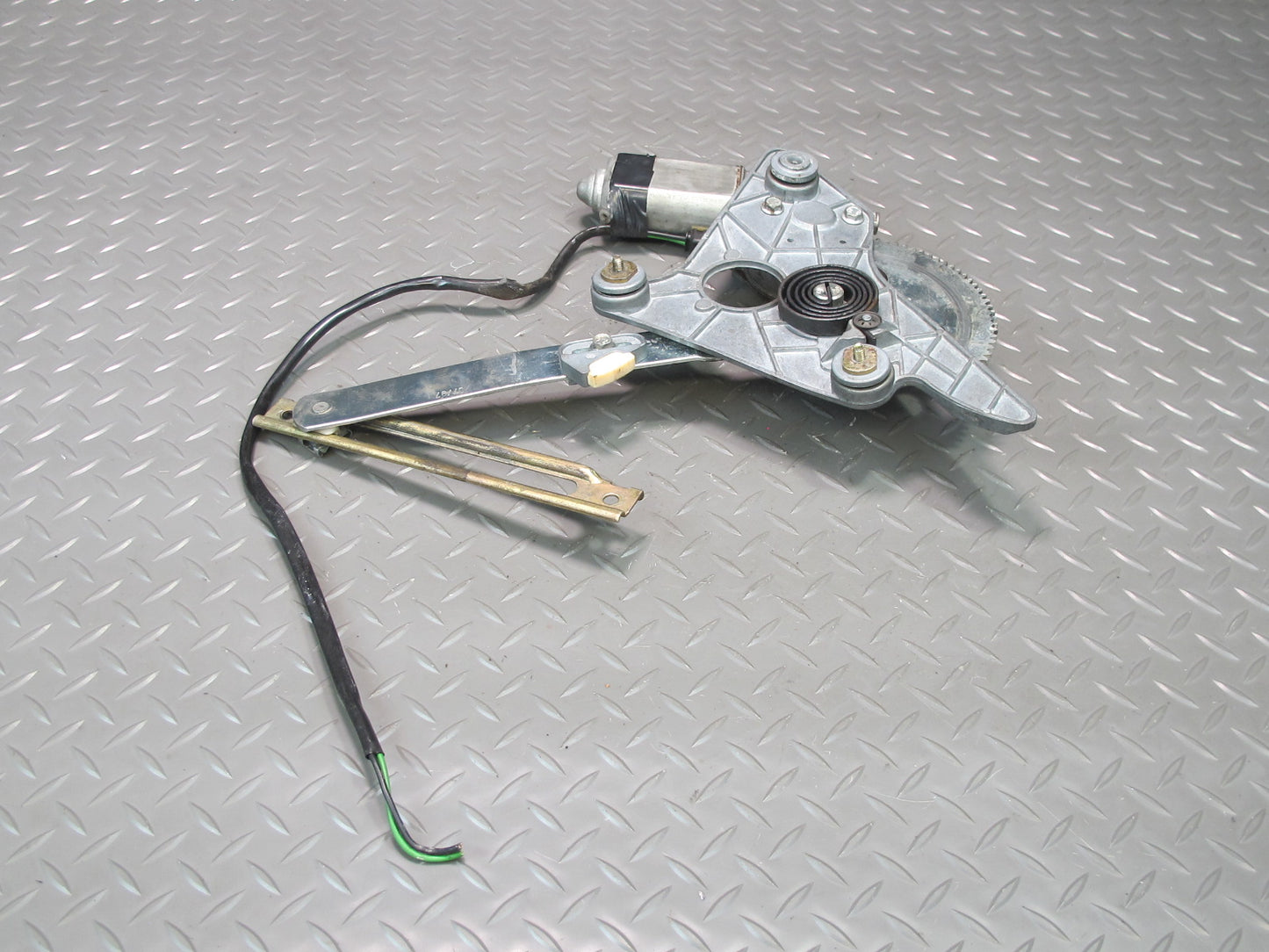 75-85 Mercedes W123 300D Sedan Rear Right Door Window Regulator w Motor OEM