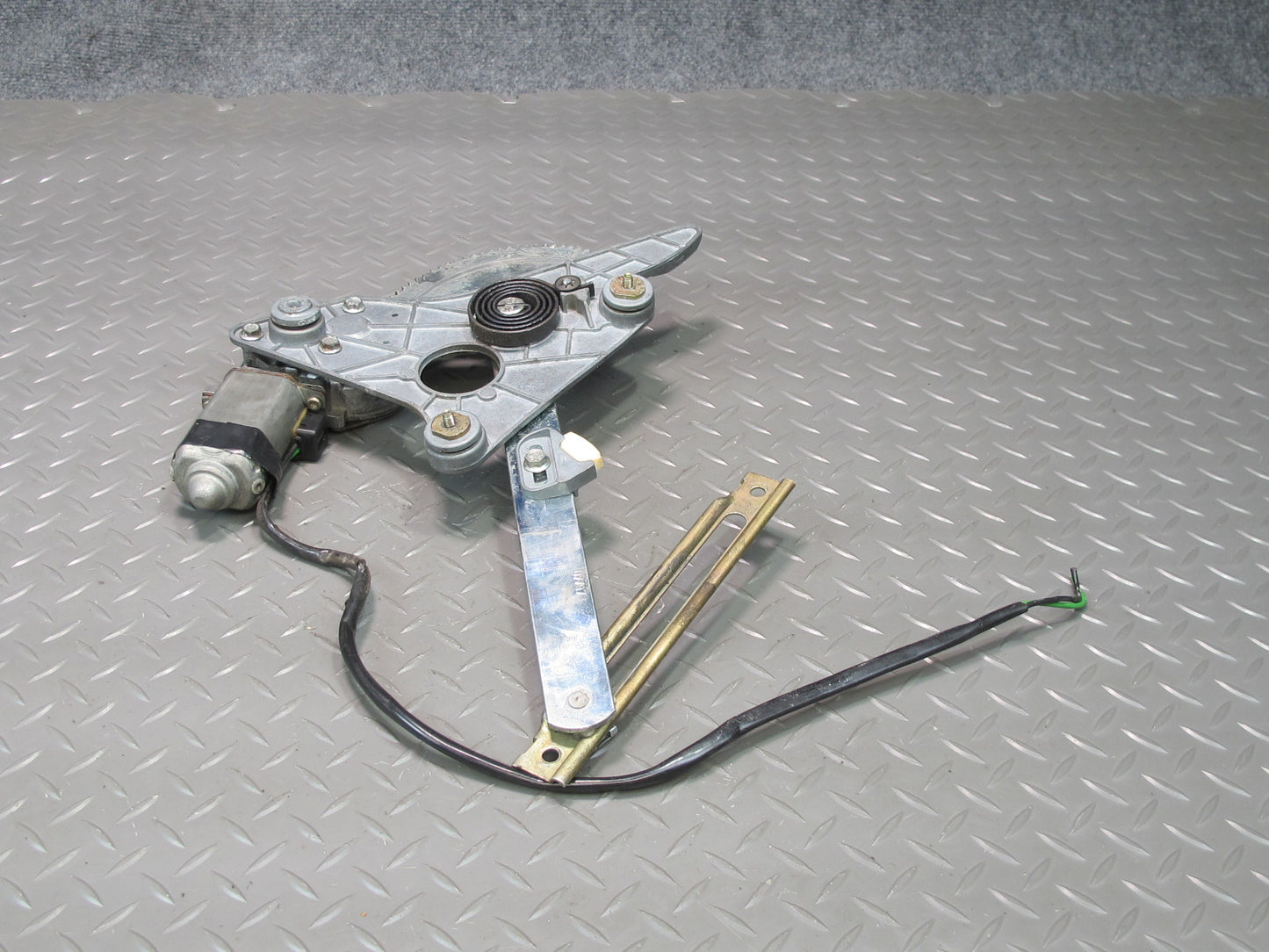 75-85 Mercedes W123 300D Sedan Rear Right Door Window Regulator w Motor OEM