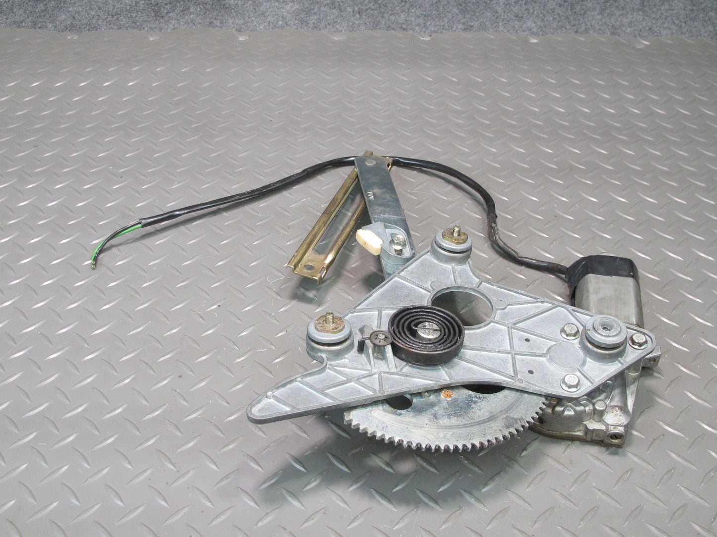 75-85 Mercedes W123 300D Sedan Rear Right Door Window Regulator w Motor OEM