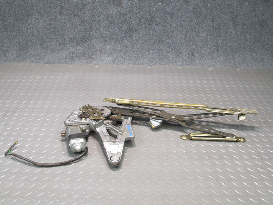77-85 Mercedes W123 300D Front Left Door Window Regulator w Motor OEM