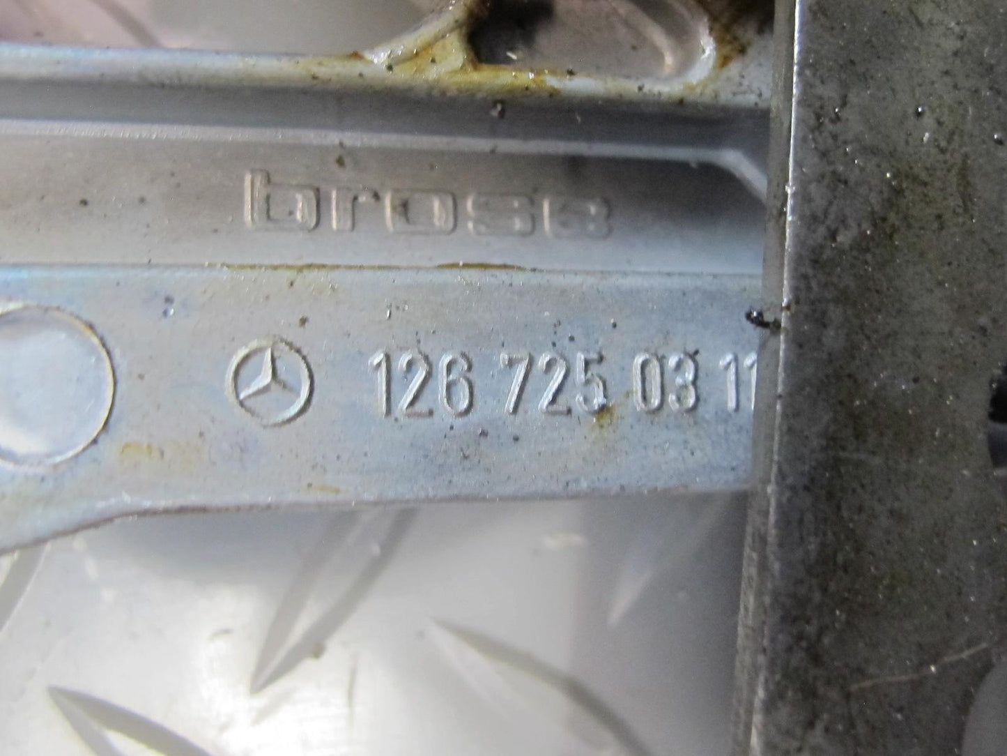 77-85 Mercedes W123 300D Front Left Door Window Regulator w Motor OEM