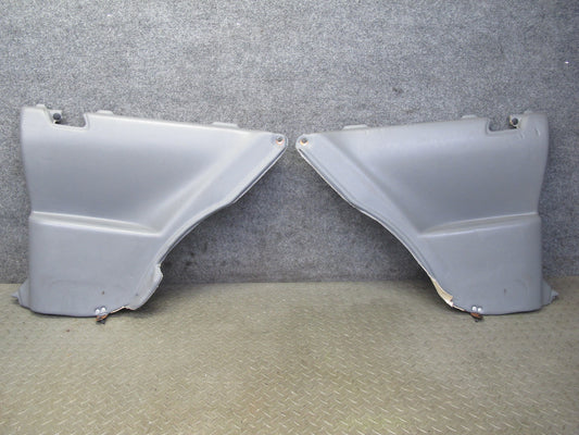 92-94 Lexus SC300 SC400 Set of 2 Rear Quarter Interior Trim Cover Panel Gray OEM