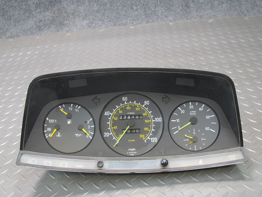 1984 Mercedes W123 300D Diesel A/T Instrument Cluster Gauge Speedometer OEM