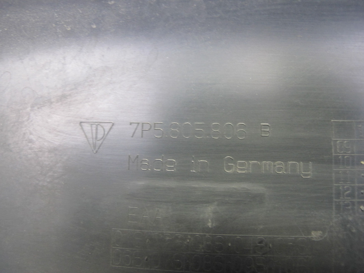 11-14 Porsche Cayenne 958 Left Center Right Under Hood Engine Bay Cover Trim Set