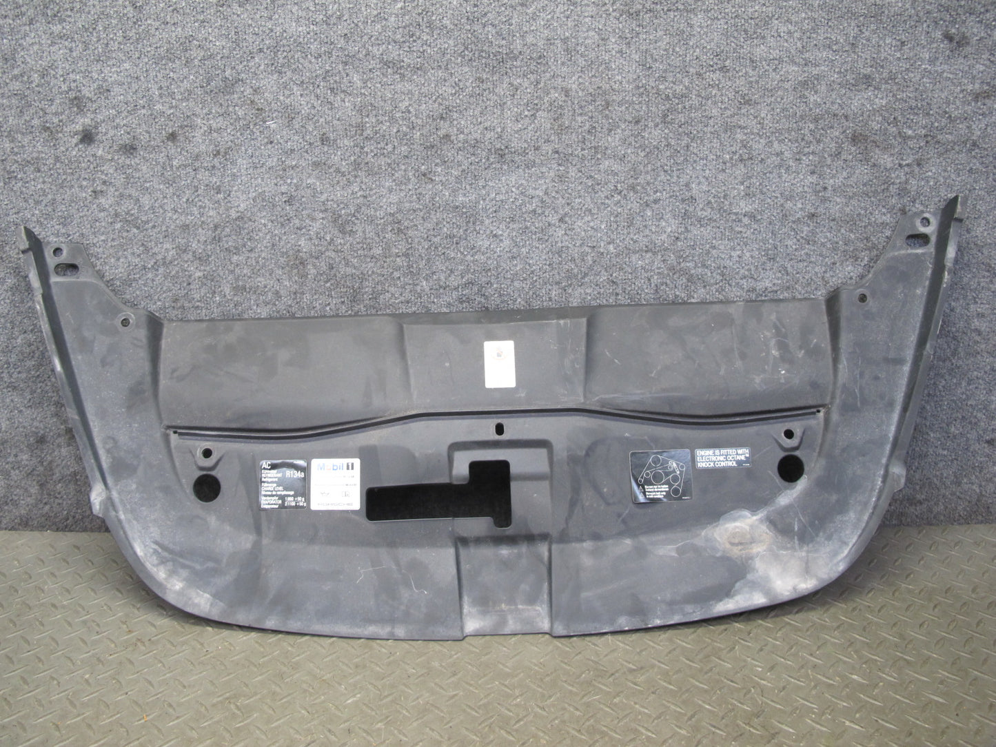 11-14 Porsche Cayenne 958 Left Center Right Under Hood Engine Bay Cover Trim Set