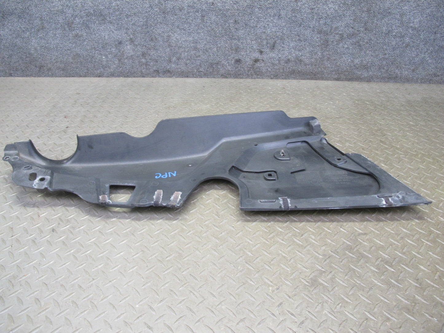 11-14 Porsche Cayenne 958 Left Center Right Under Hood Engine Bay Cover Trim Set