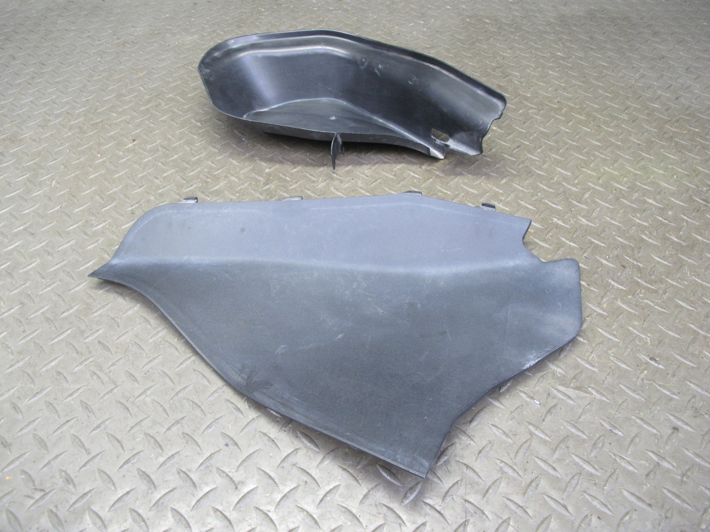 11-14 Porsche Cayenne 958 Left Center Right Under Hood Engine Bay Cover Trim Set