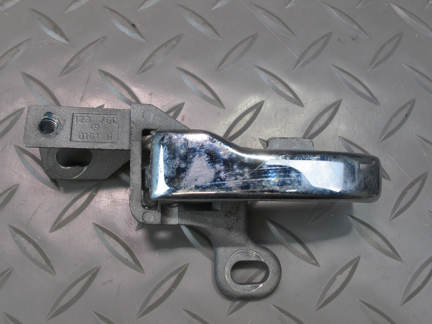 75-85 Mercedes W123 300D Rear Left Door Interior Handle 1237600161 OEM