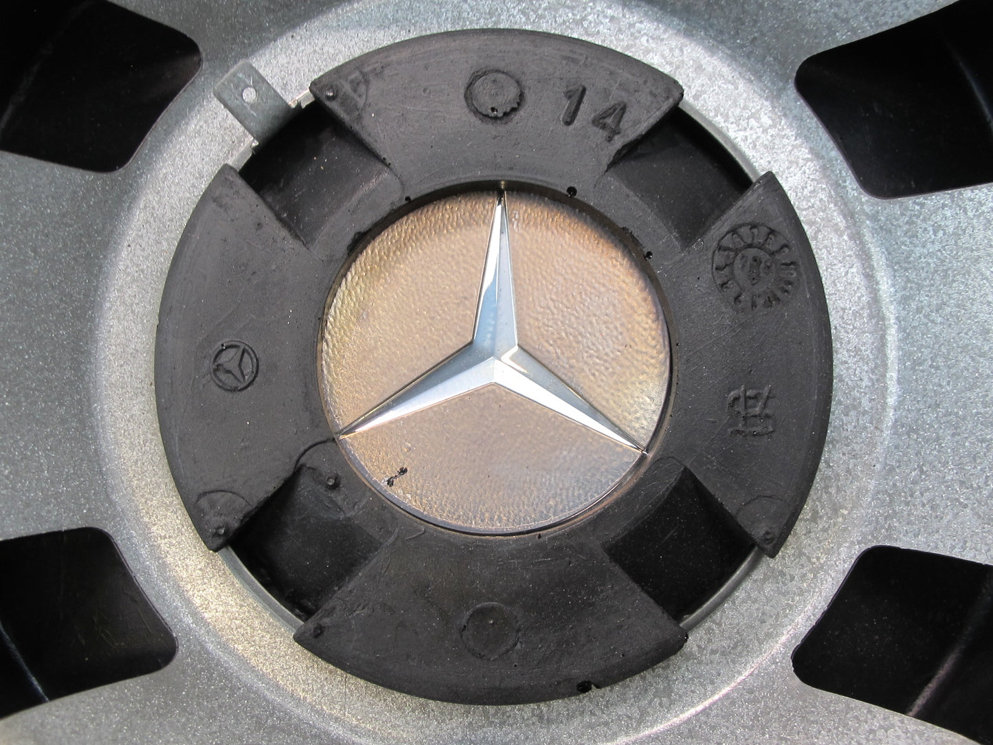 79-85 Mercedes W123 Steering Horn Pad Cover OEM