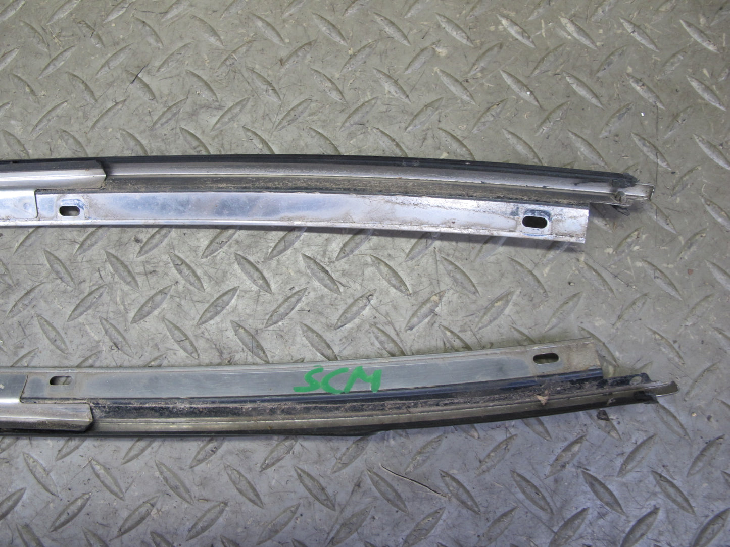 92-00 Lexus UZZ30L SC300 SC400 Set of 2 Front Windshield A Pillar Molding OEM