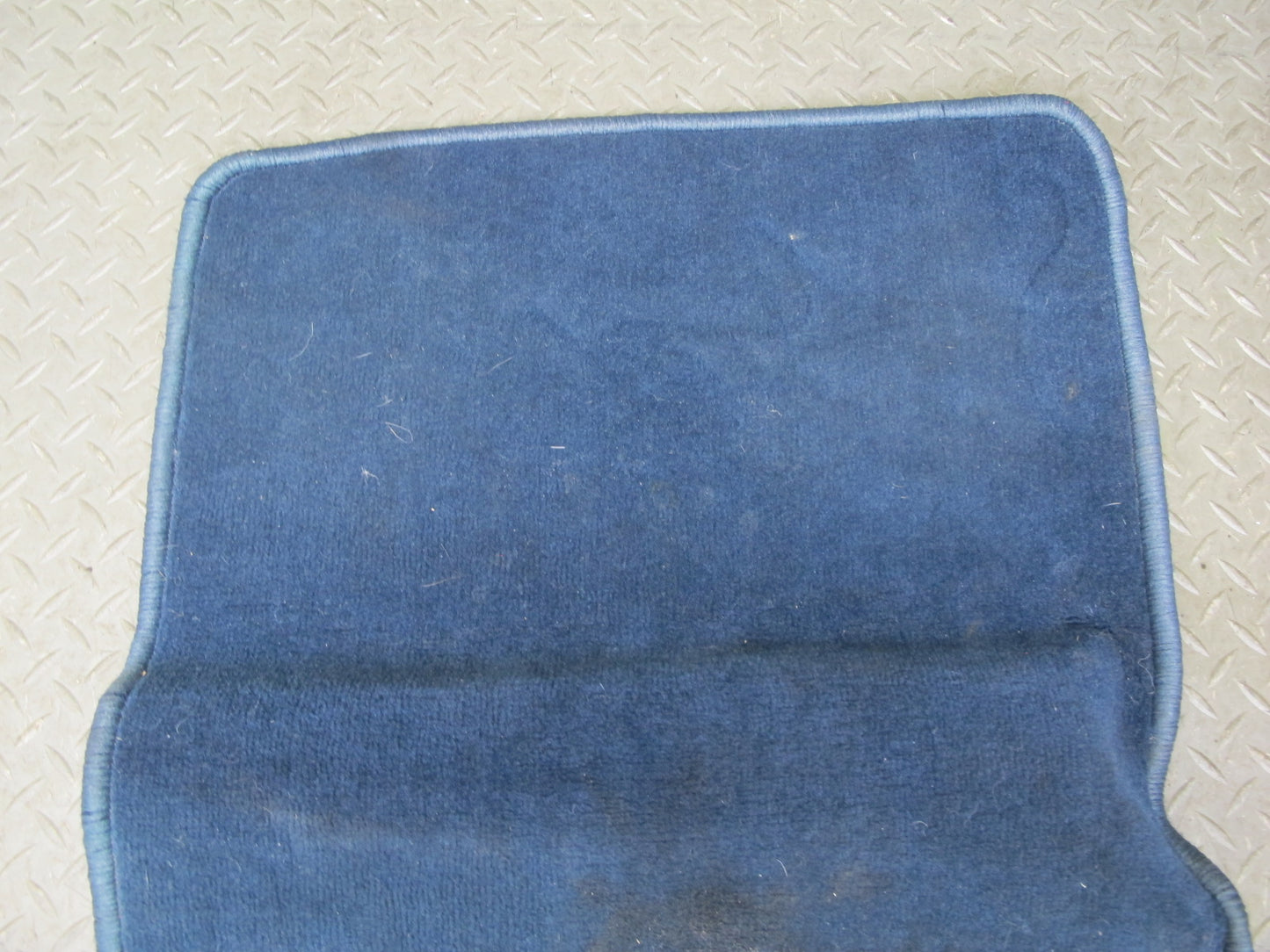 84-85 Mercedes W123 300D Sedan Front & Rear Carpet Floor MAT Cover Blue Set OEM