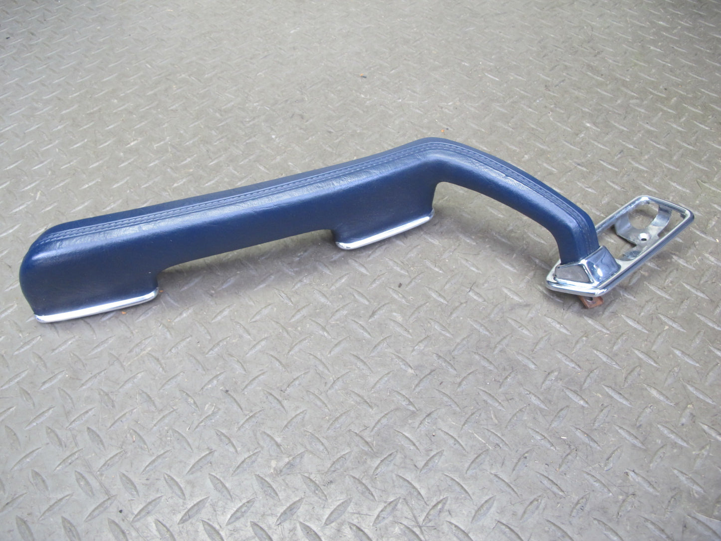 82-85 Mercedes W123 300D Sedan Front L & R Door Interior Trim Cover Blue Set OEM