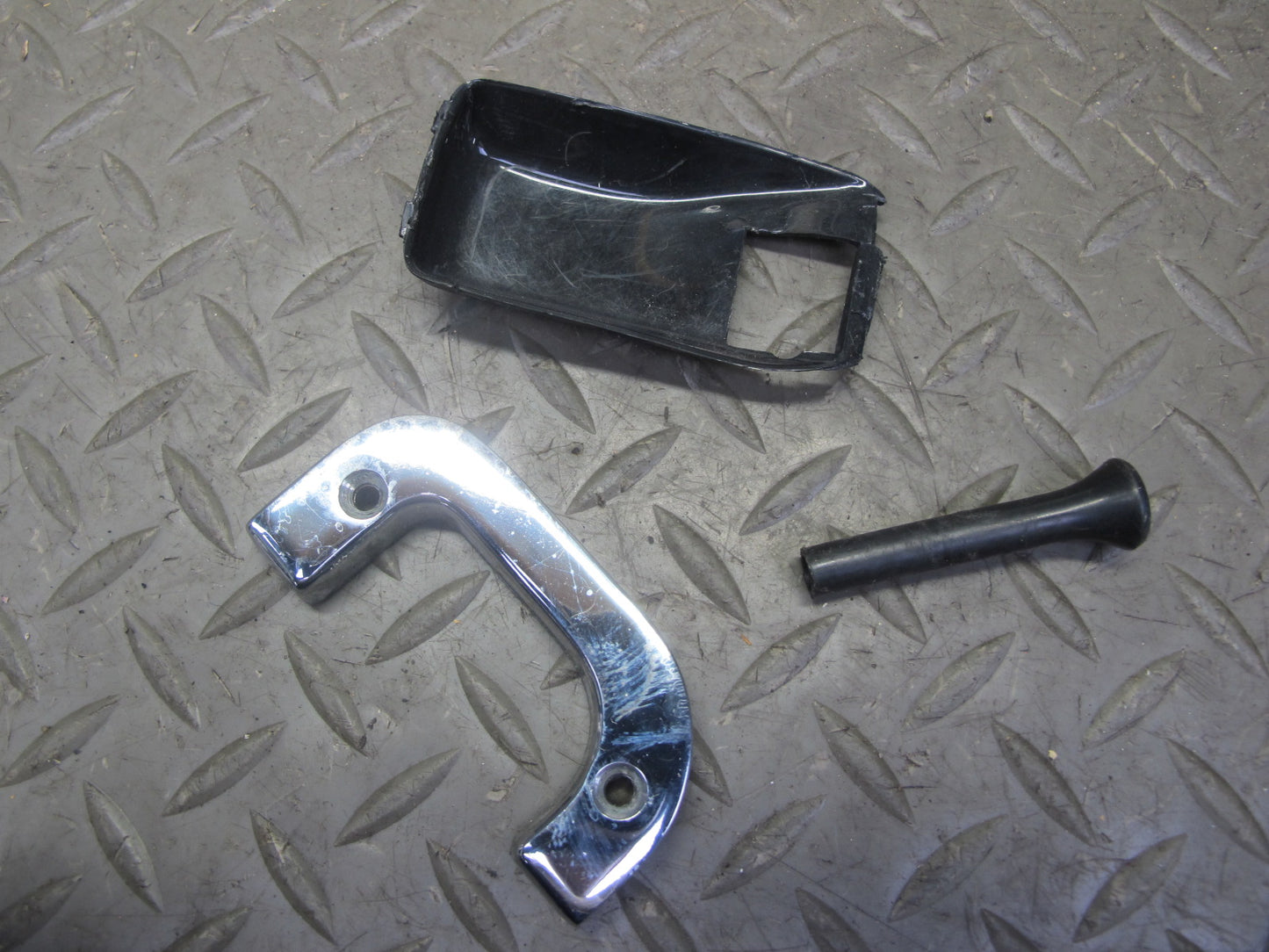 82-85 Mercedes W123 300D Sedan Front L & R Door Interior Trim Cover Blue Set OEM