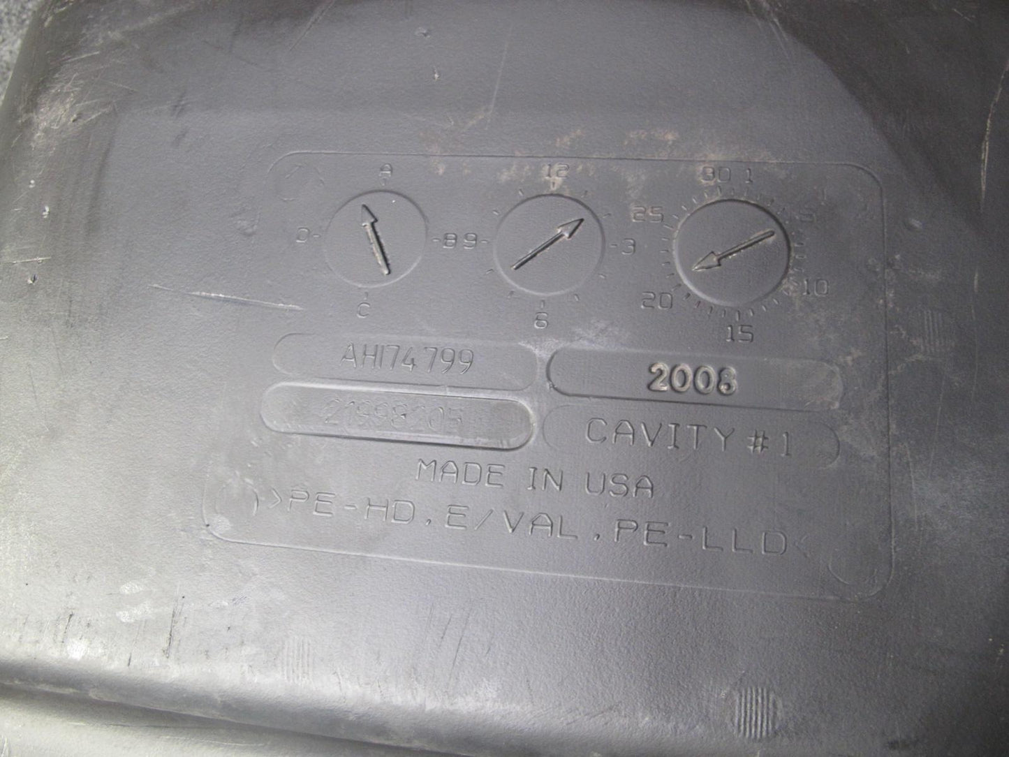 2008 Hummer H2 6.2L Gas Fuel Tank Unit