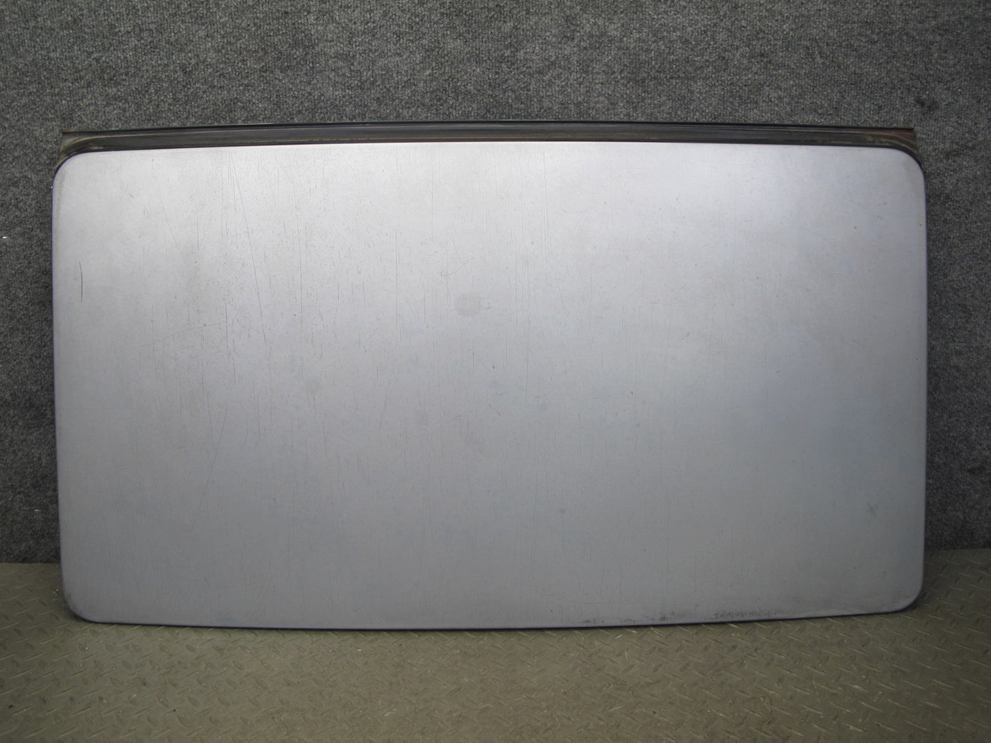 77-85 Mercedes W123 300D Sedan Sunroof Cover Panel Silverblue Metallic OEM