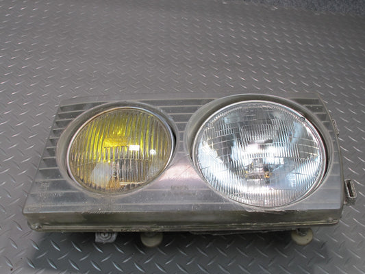 79-85 Mercedes W123 300D Front Left Halogen Headlight Lamp w Trim OEM