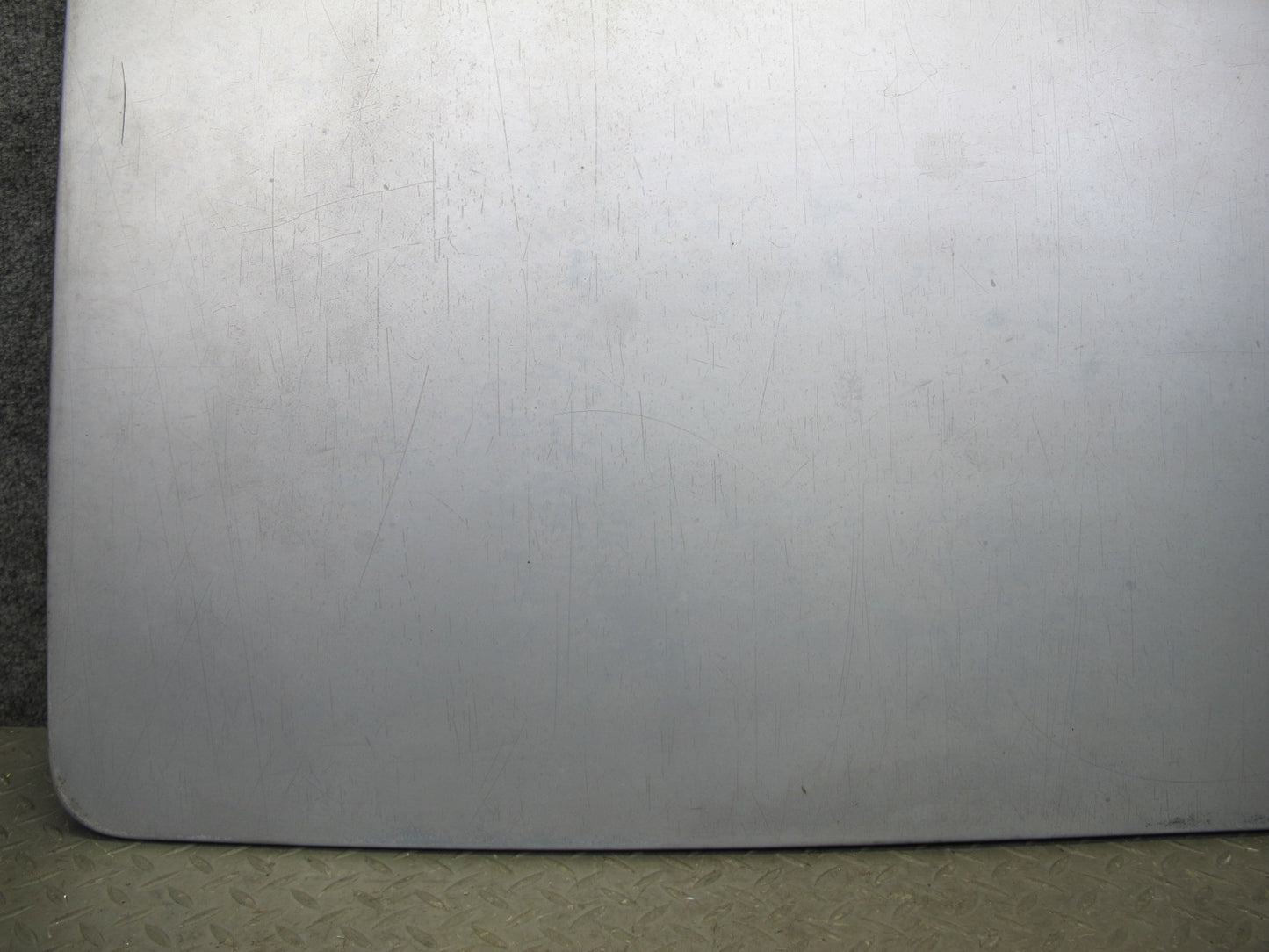 77-85 Mercedes W123 300D Sedan Sunroof Cover Panel Silverblue Metallic OEM