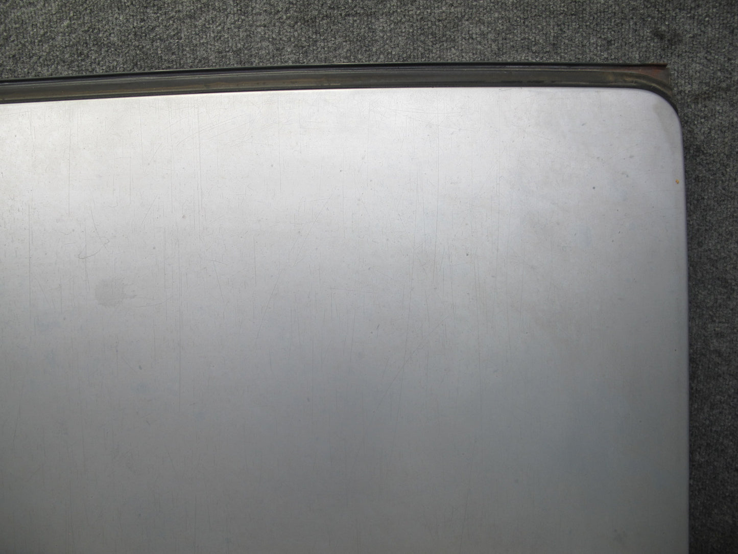 77-85 Mercedes W123 300D Sedan Sunroof Cover Panel Silverblue Metallic OEM