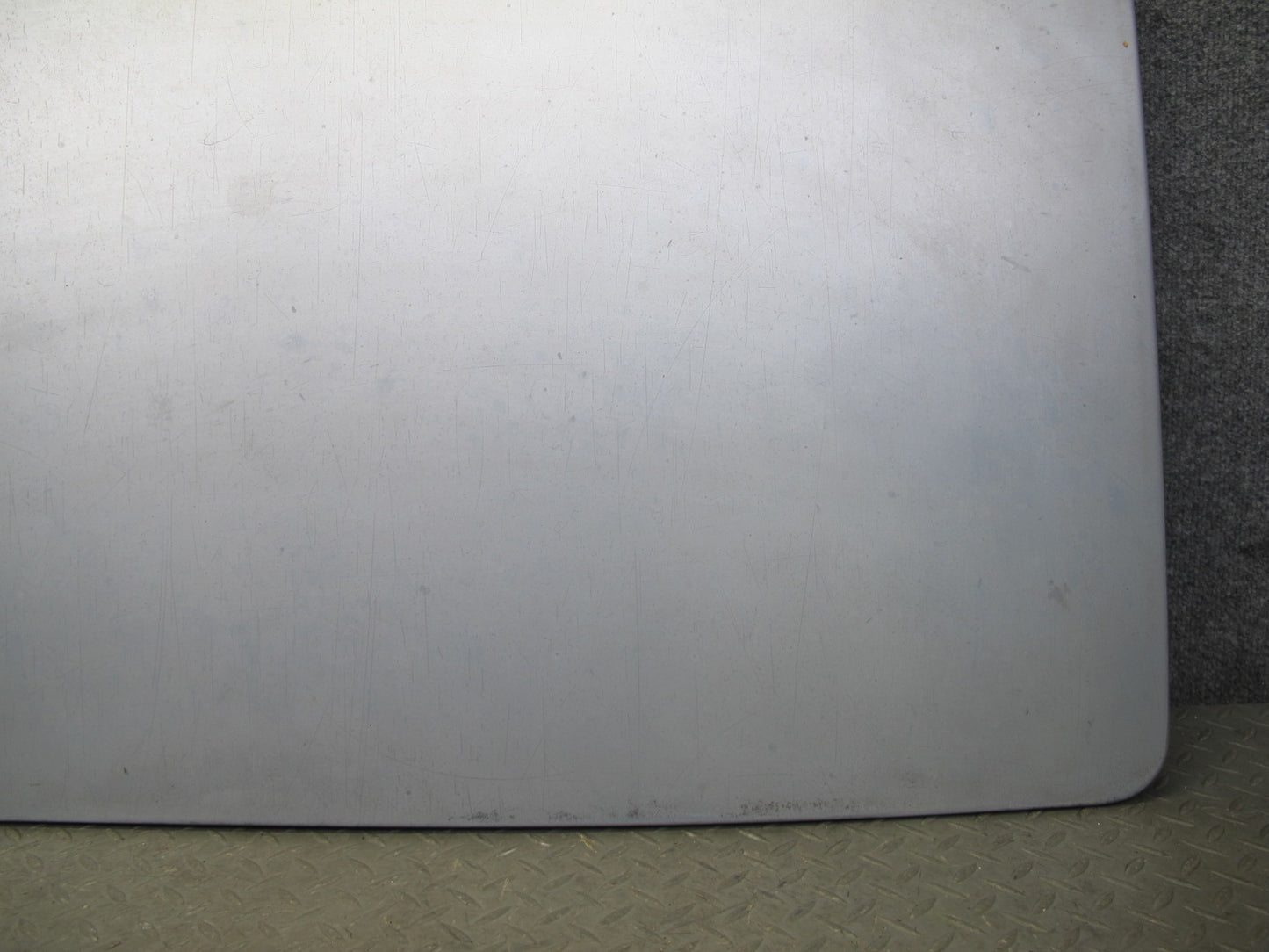 77-85 Mercedes W123 300D Sedan Sunroof Cover Panel Silverblue Metallic OEM