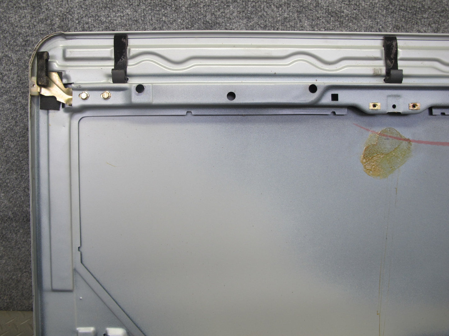 77-85 Mercedes W123 300D Sedan Sunroof Cover Panel Silverblue Metallic OEM