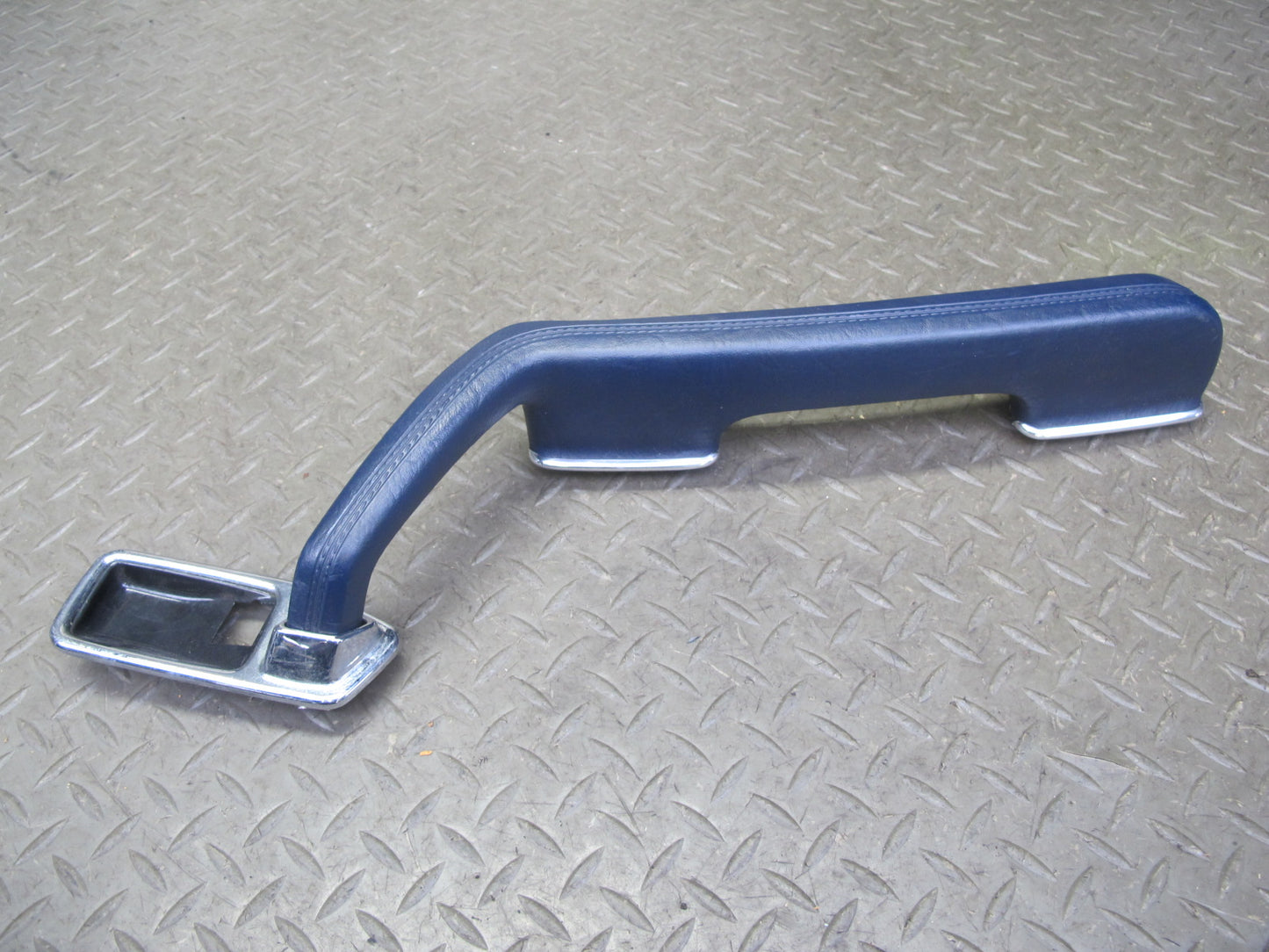 82-85 Mercedes W123 300D Sedan Set of 2 Rear Door Interior Trim Cover Blue OEM