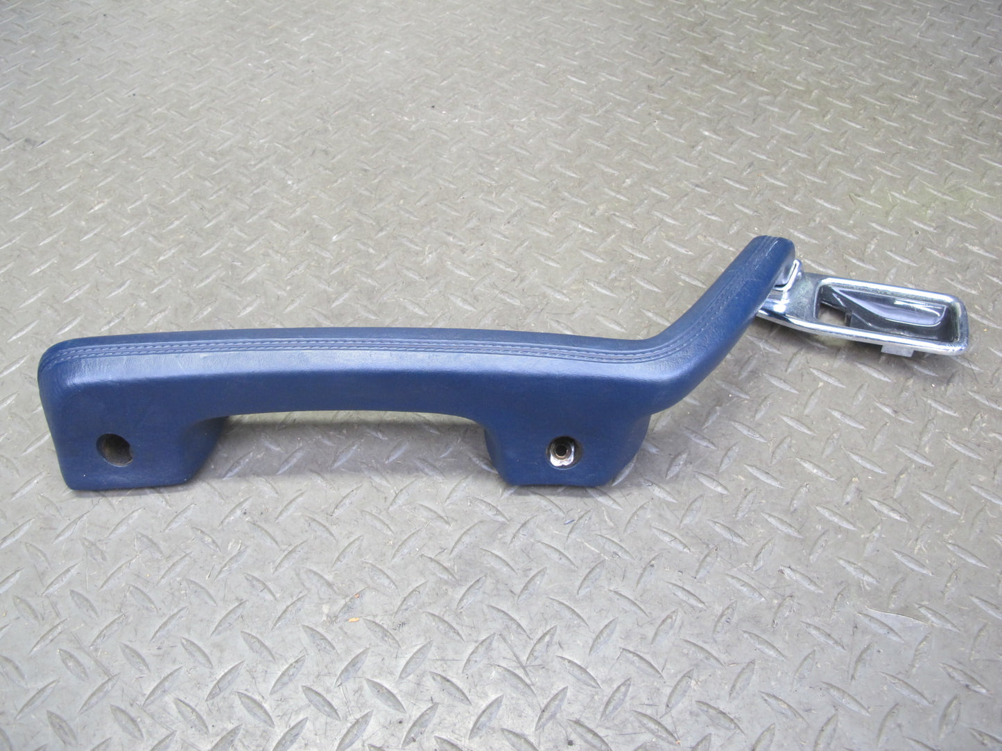 82-85 Mercedes W123 300D Sedan Set of 2 Rear Door Interior Trim Cover Blue OEM