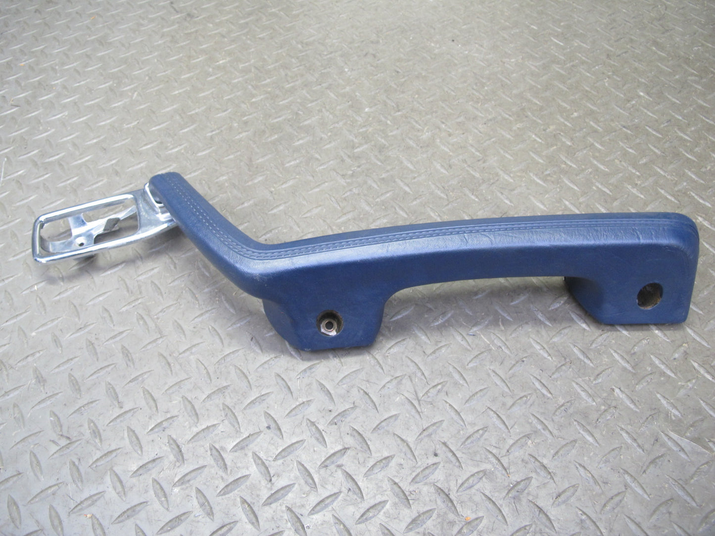 82-85 Mercedes W123 300D Sedan Set of 2 Rear Door Interior Trim Cover Blue OEM