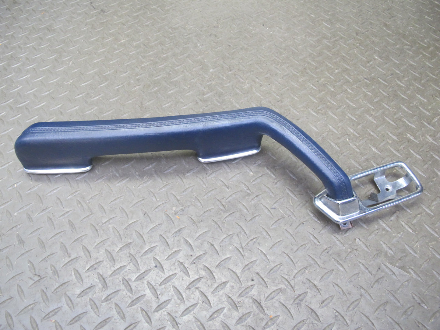 82-85 Mercedes W123 300D Sedan Set of 2 Rear Door Interior Trim Cover Blue OEM