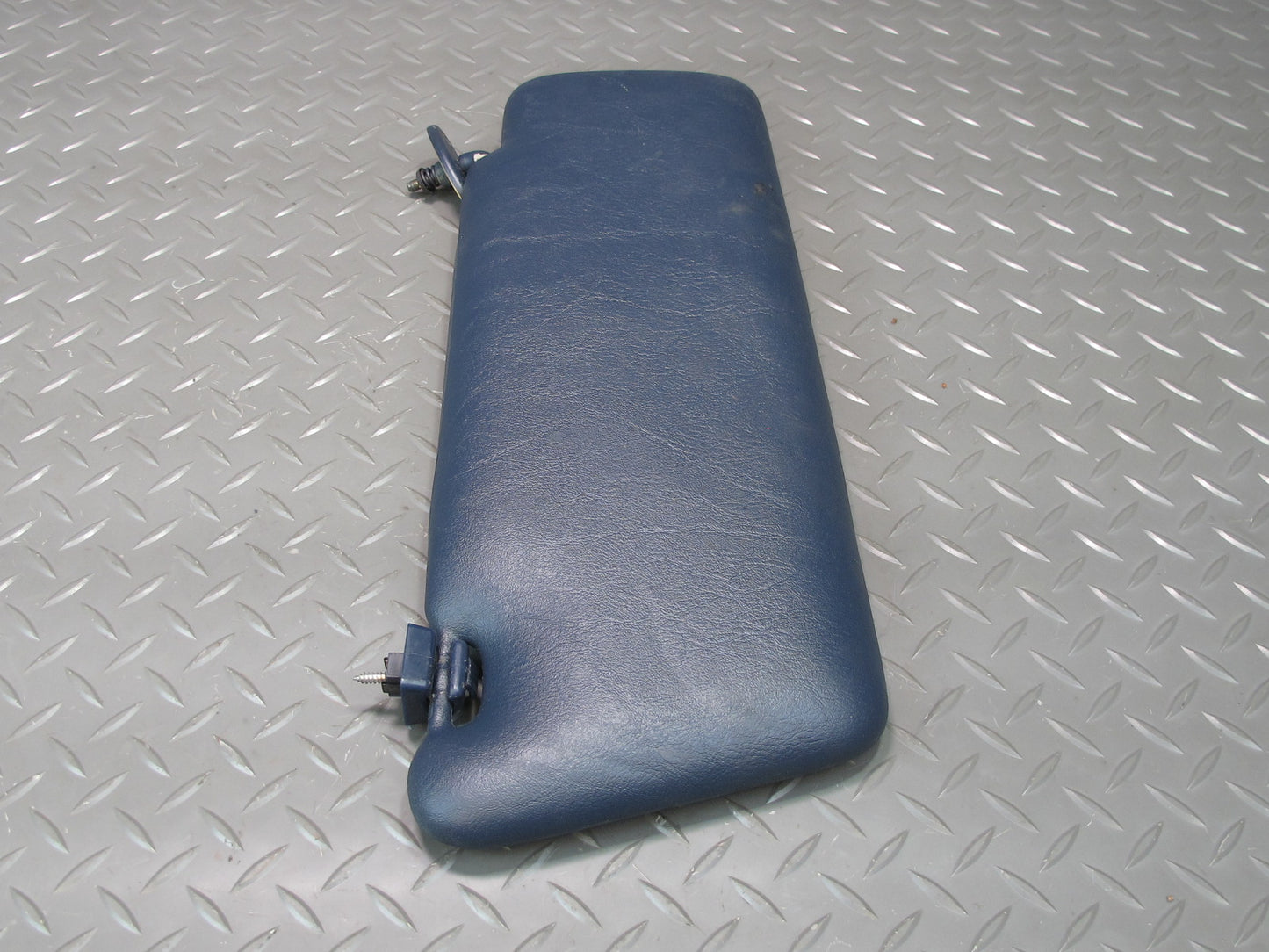 82-85 Mercedes W123 300D Front Left & Right Sun Visor Blue Set of 2 OEM