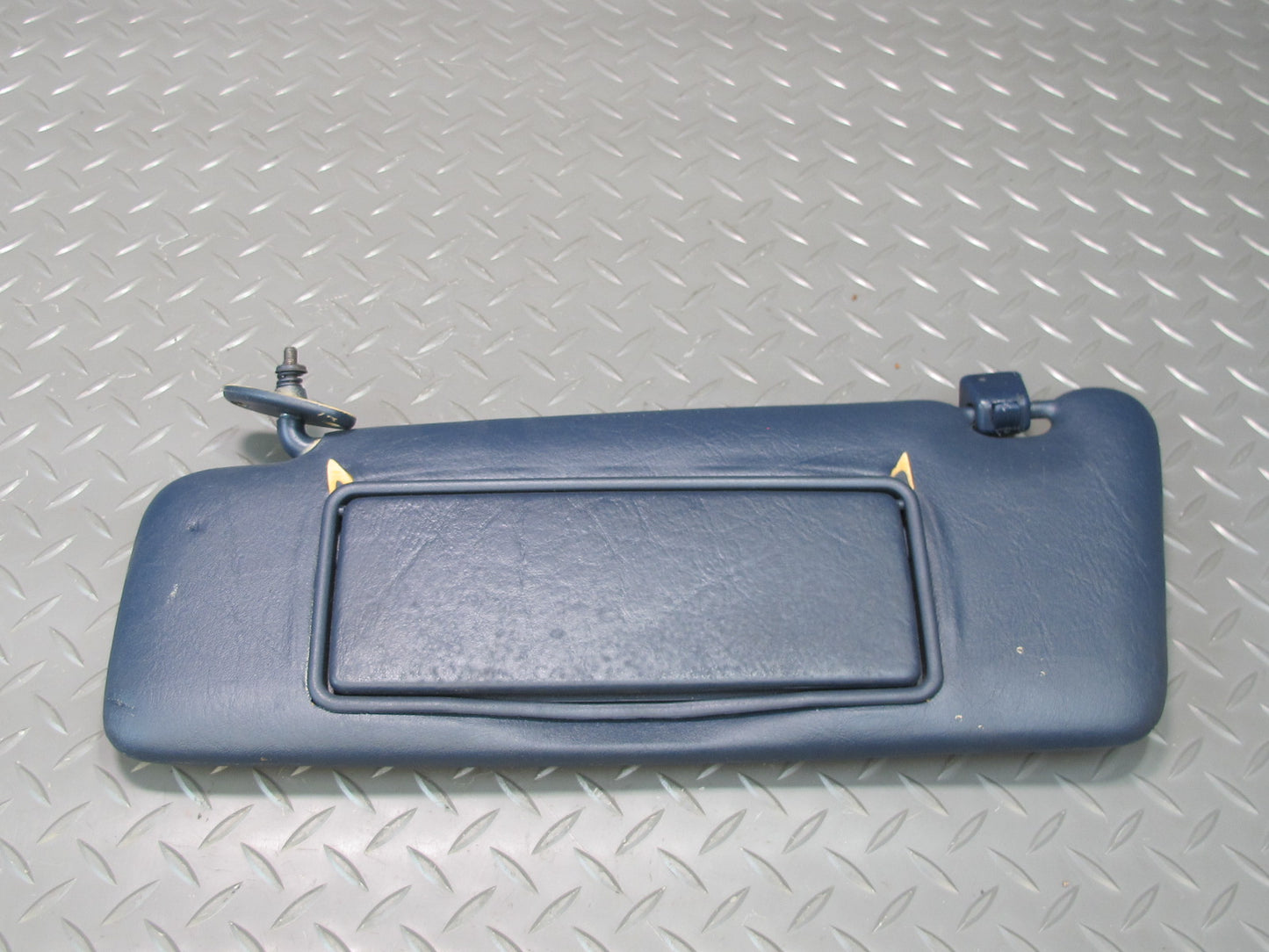 82-85 Mercedes W123 300D Front Left & Right Sun Visor Blue Set of 2 OEM
