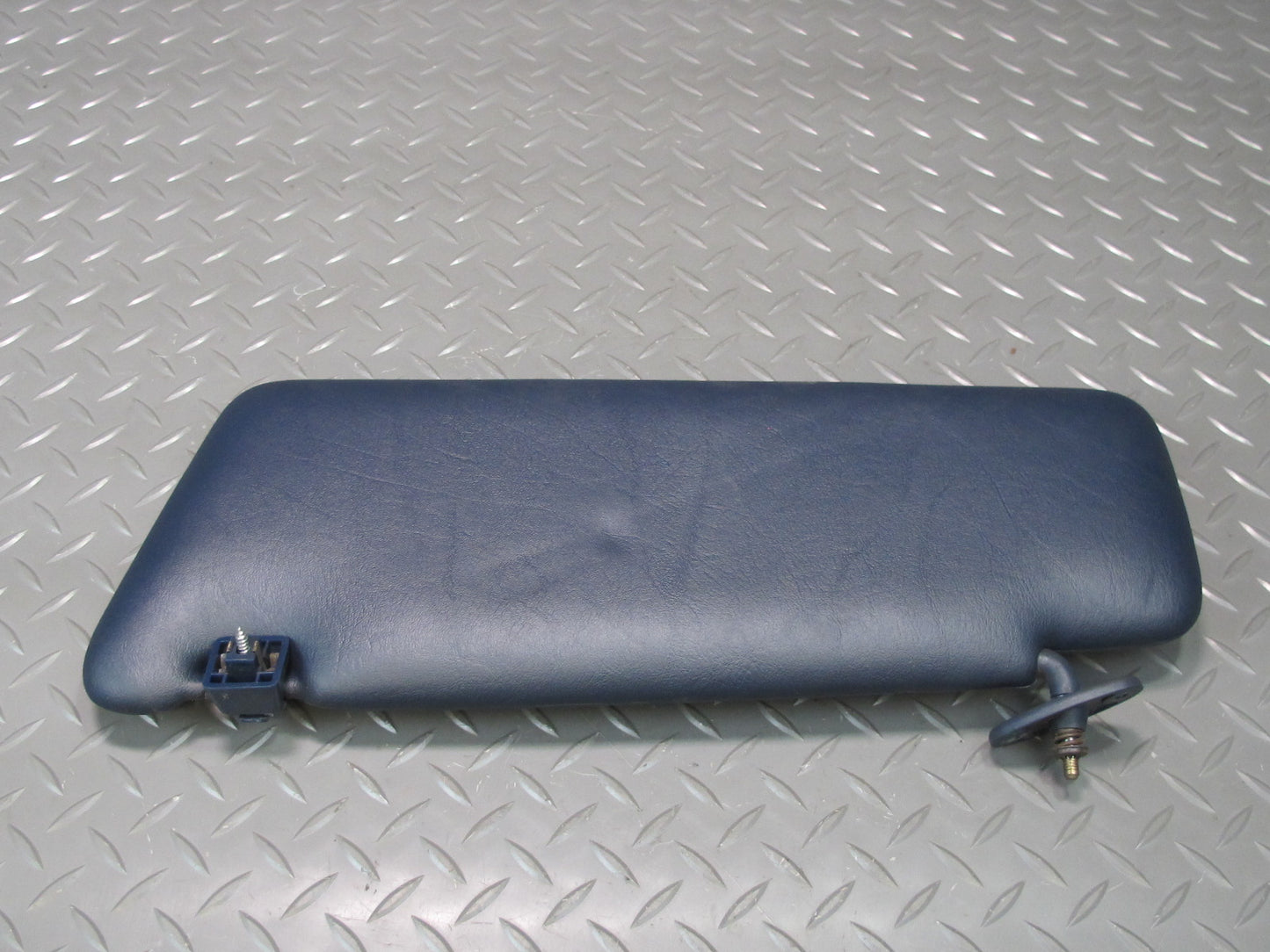 82-85 Mercedes W123 300D Front Left & Right Sun Visor Blue Set of 2 OEM