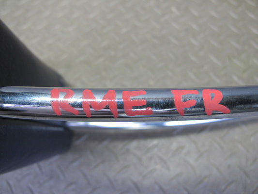 82-85 Mercedes W123 300D Front Left & Right Seat Leather Headrest Blue Set OEM