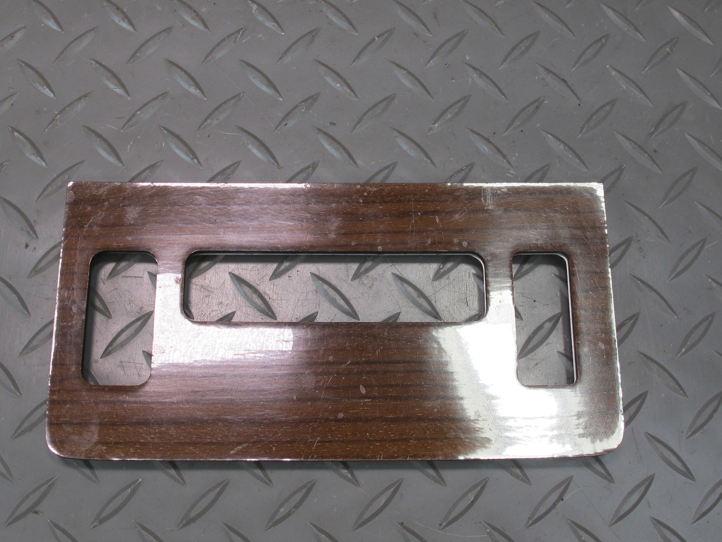 82-85 Mercedes W123 Sedan Center Console Dashboard Wood Bezel Trim Cover Set OEM