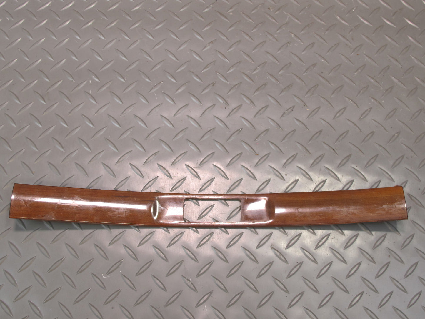 82-85 Mercedes W123 Sedan Center Console Dashboard Wood Bezel Trim Cover Set OEM