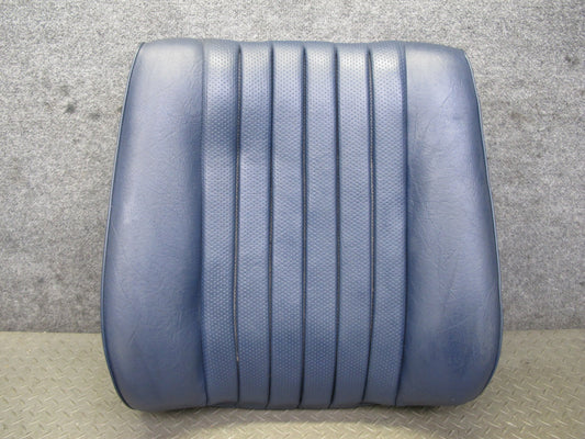 82-85 Mercedes W123 300D Front Righ Seat Upper Leather Cushion Blue OEM
