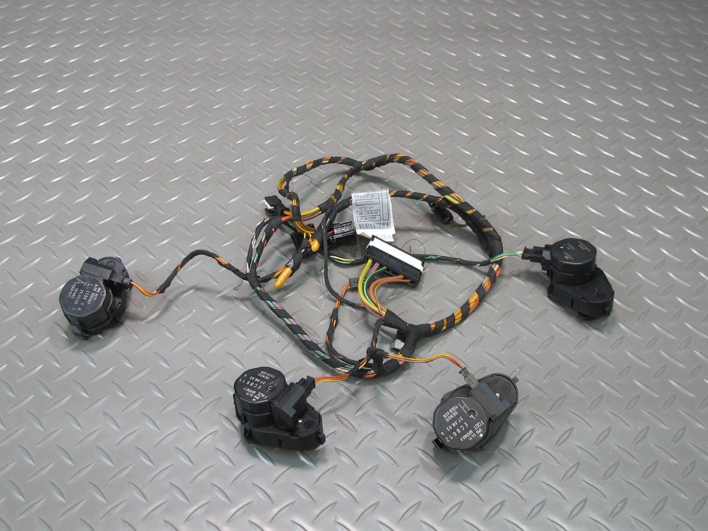 03-08 BMW E86 E85 Z4 A/C Heater Flap Door Actuator Motor w Wiring Set OEM