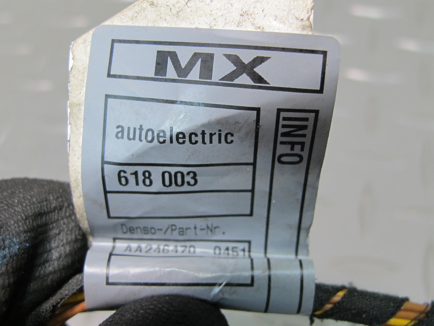 03-08 BMW E86 E85 Z4 A/C Heater Flap Door Actuator Motor w Wiring Set OEM